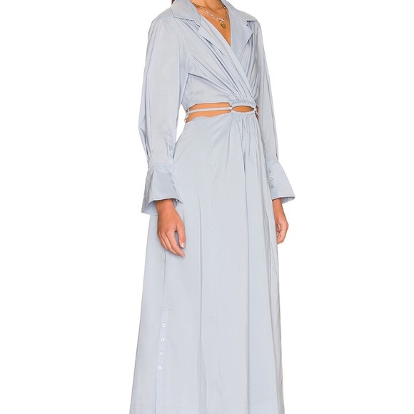 🆕 Crinkle Alex Style Cutout Dress - Picture 3 of 4